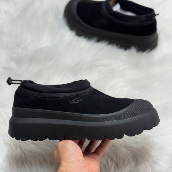 UGG Tasman Weather Hybrid Slipper Black Mens 1144096-BBLC NEW Sz 10 - Picture 1 of 4